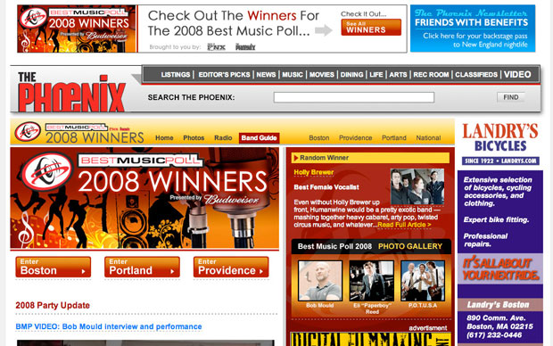 PMCG | Best Music Poll 2008 Winners