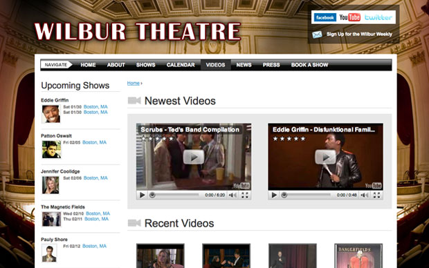 The Wilbur Theatre | Videos