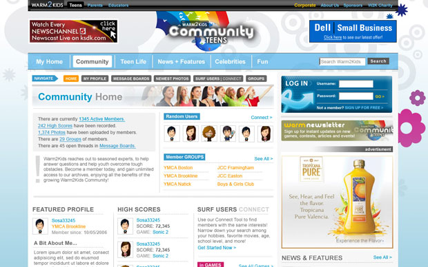 Warm2Kids Community | Community Homepage