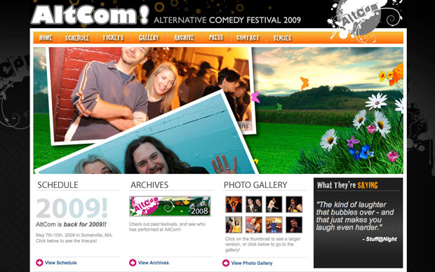 Altcom! Festival 2009 | Home