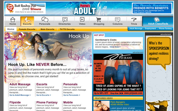 PMCG | Phoenix Adult 2008 Redesign